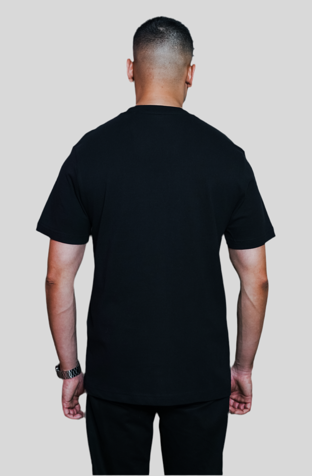 Relaxed Fit, Signature VENCHIANY T-Shirt (Black)