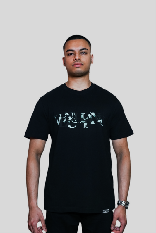 Relaxed Fit, Signature VENCHIANY T-Shirt (Black)